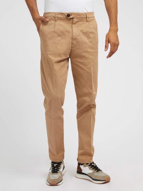 Pantalón Chino Guess Slim Fit Beige