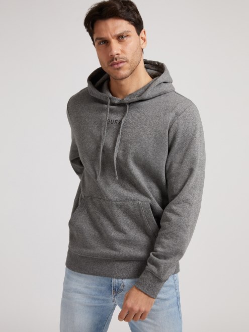 Sudadera Con Capucha Y Logo Guess Gris