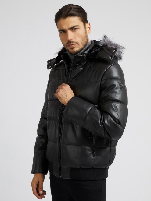 Puffer De Piel Sintetica Conjetura