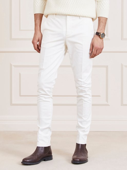 Guess Marciano Regular Fit Pantalón Blanco