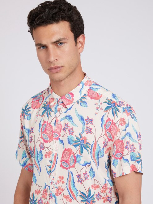 Camisa Con Estampado Floral Adivina Fantasía Floral