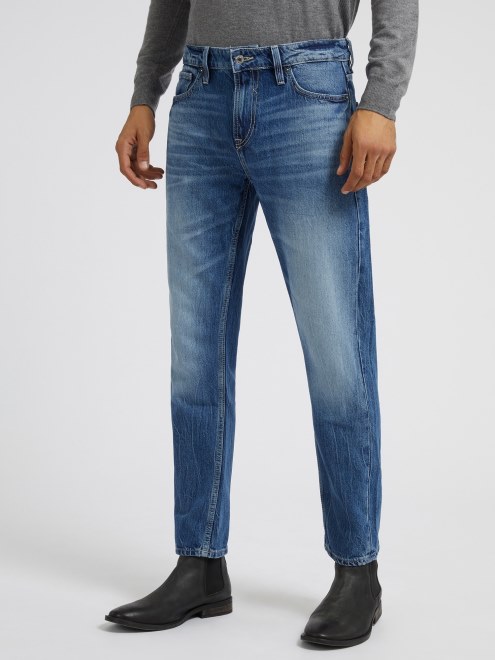 Guess Pantalón Vaquero Slim Fit Azul Nueva Tendencia
