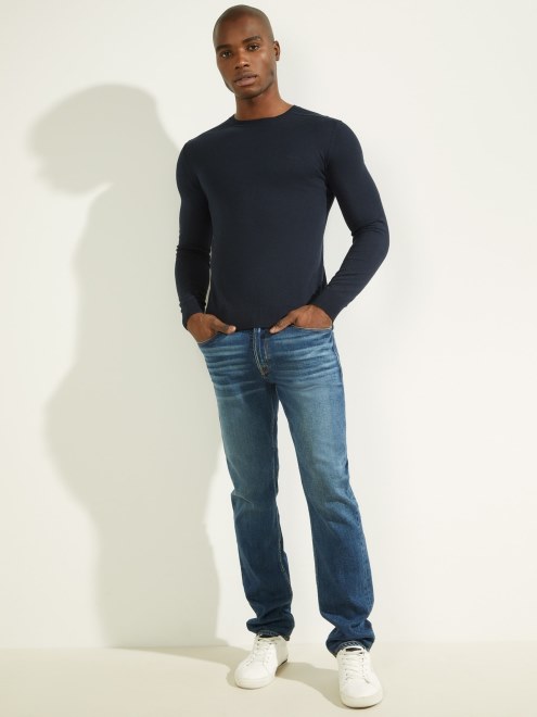 Sueter De Cuello Redondo Adivinar Azul