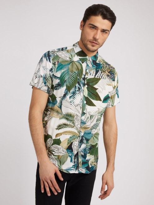 Camiseta Con Estampado Floral De Fantasia