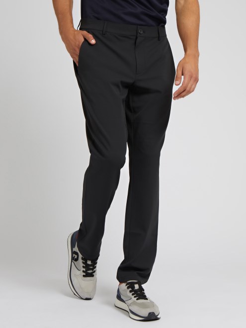 Pantalon Chino Regular Fit Negro Guess