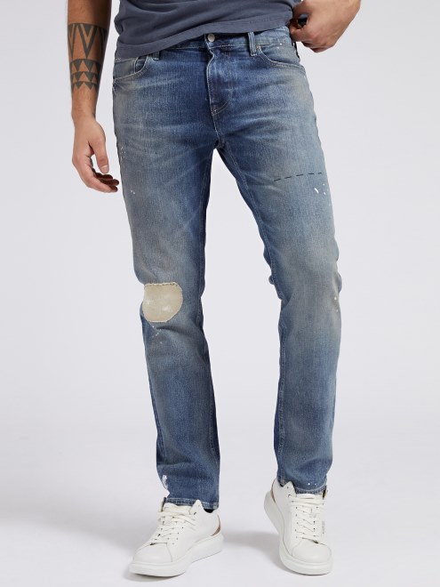Pantalón Vaquero Slim Fit Azul New Guess