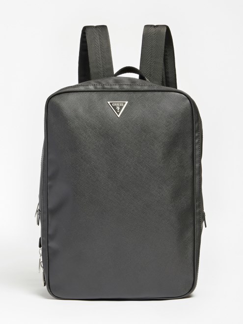 Mochila Guess Negro Chartreuse Saffiano