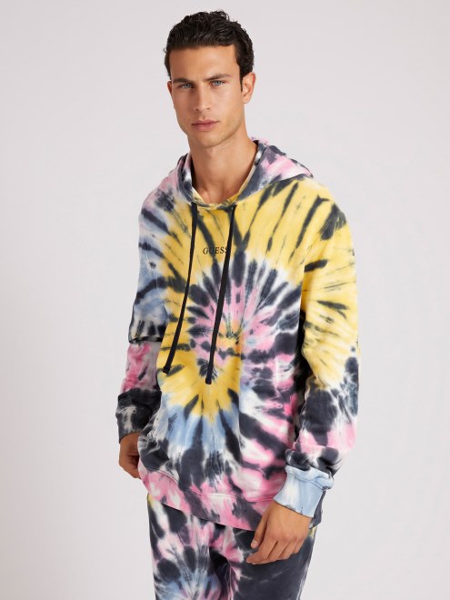 Sudadera Con Estampado Tie-dye Multicolor Guess