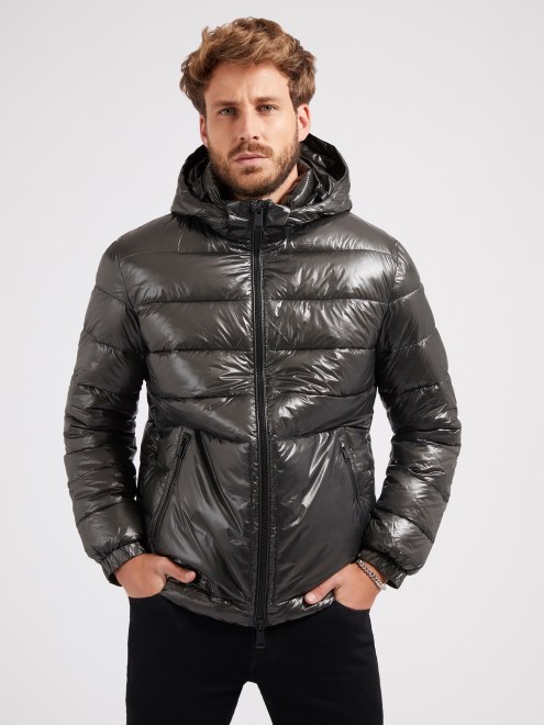 Chaqueta Acolchada Regular Fit Gris Guess