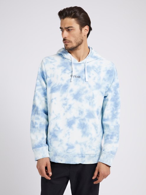 Sudadera Azul Multi Tie-dye Guess