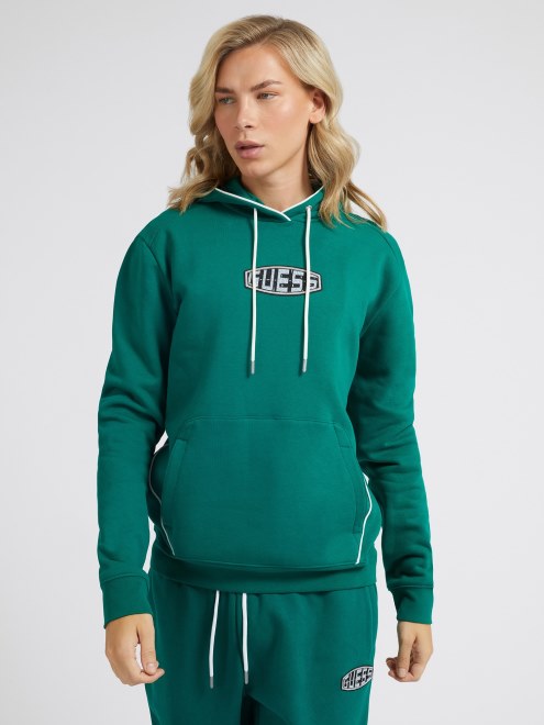 Sudadera Verde Con Logo En La Parte Delantera