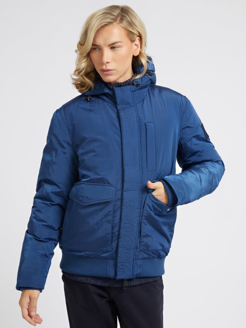 Supongo Que Puffer Nailon Azul