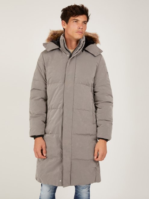 Plumífero Supongo Marrón Con Capucha