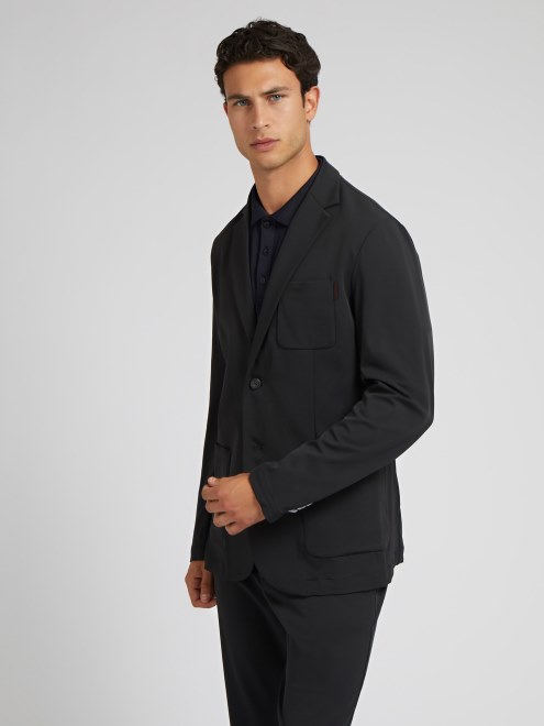 Guess Blazer Con Bolsillos Delanteros Negro