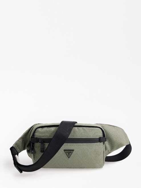 Riñonera Guess Vezzola Nylon Verde