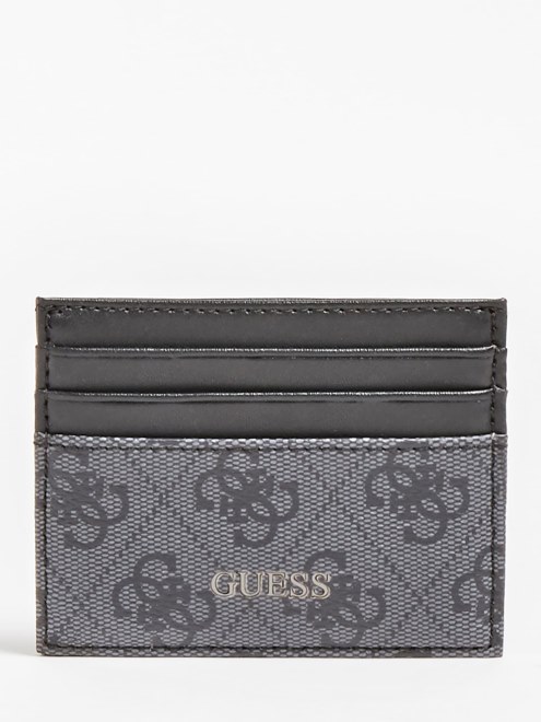Funda Para Tarjetas De Credito Con Logo 4g De Guess Vezzola Negra