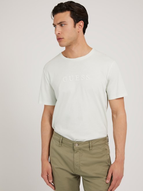 Camiseta Logo Tono Sobre Tono Guess Azul