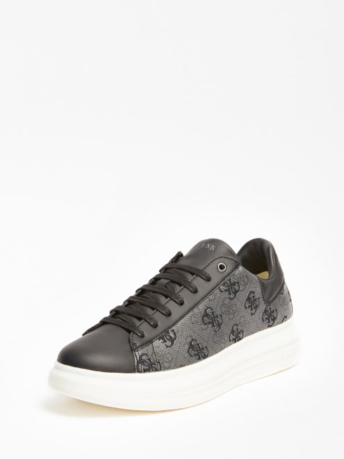 Zapatillas Vibo 4g Logo Adivinar Negro