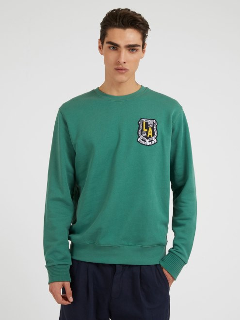 Sudadera Con Parches Guess Verde