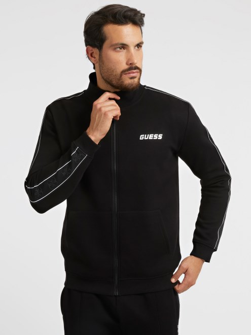 Sudadera Con Logo En El Lateral Negro