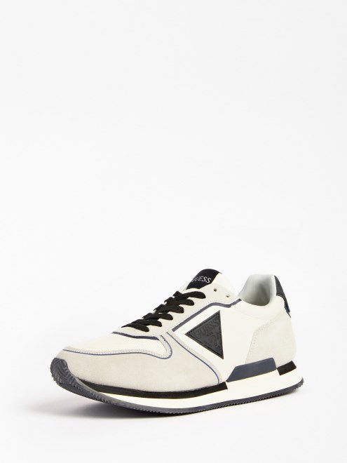 Guess Potenza Zapatillas De Running Con Inserto De Ante Gris Multi