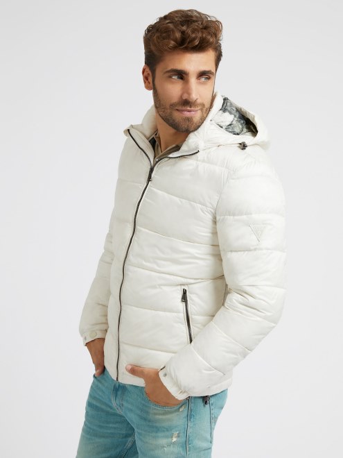 Guess Puffer Superligero Blanco
