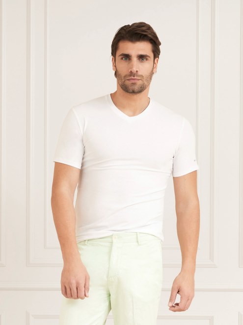 Camiseta Blanca Marciano Slim Adivinar