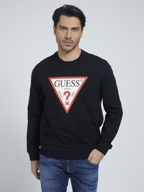 Sudadera Con Logo De Triangulo Adivinar Negro