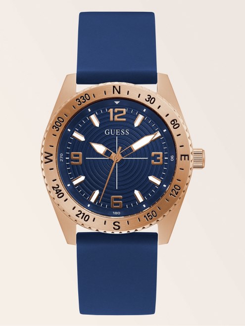 Reloj Analogico Clasico Negro Guess