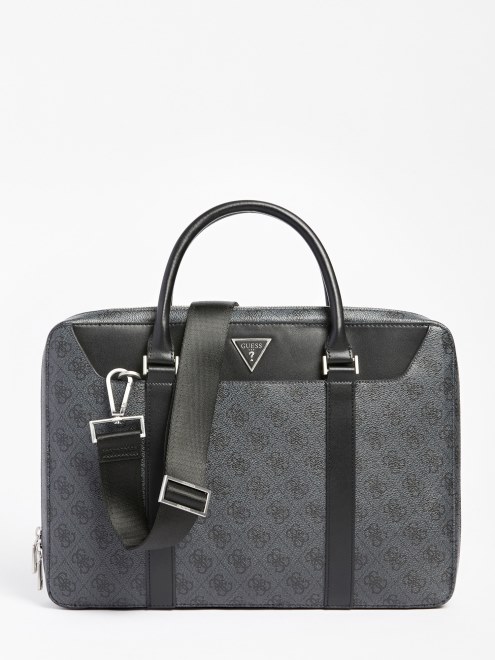 Bolsa Con Logo Negro Vezzola Smart 4g Guess