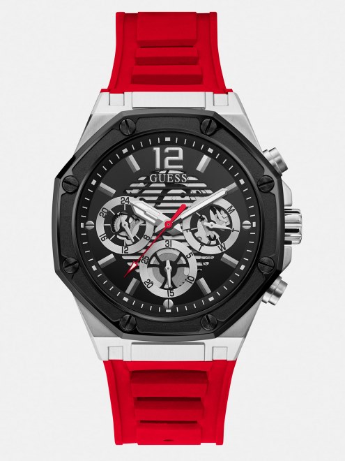 Reloj Multifunción Guess Negro