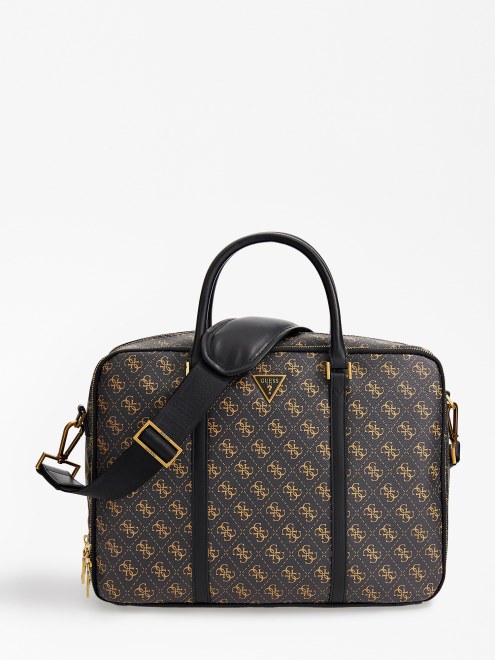 Bolso Guess Marrón Con Logotipo De Vezzola 4g