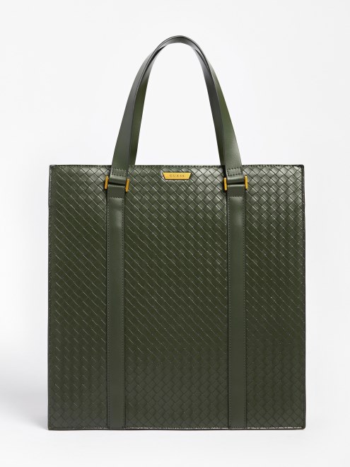 Bolso Guess Verde Calabria Trenzado