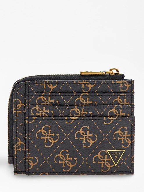 Guess Vezzola 4g Logo Tarjetero Marrón
