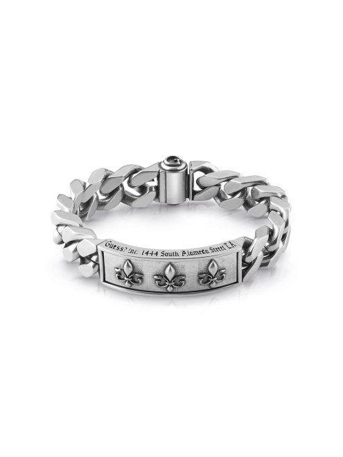 Pulsera De Flor De Caballero Adivinar Plata