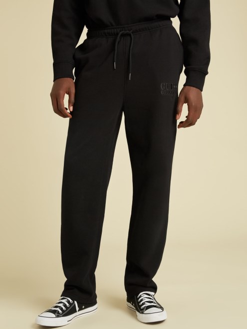 Adivina Jogging Negro Con Logo