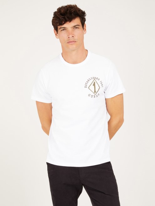 Camiseta Con Parche Blanco Supongo