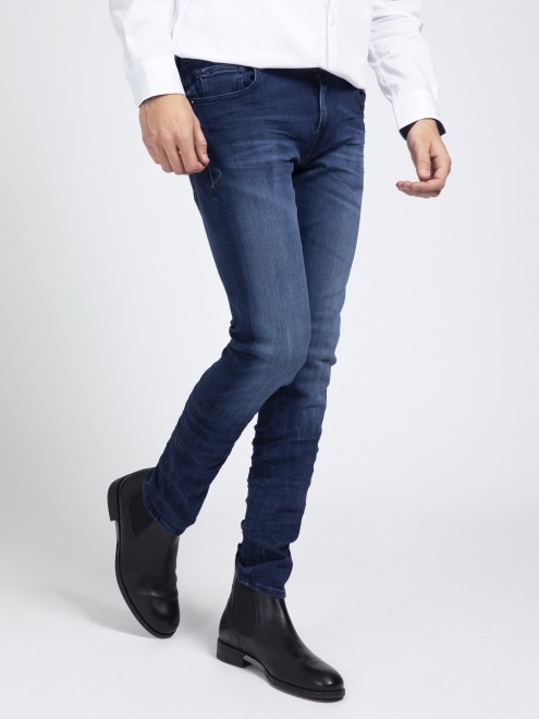 Pantalón Vaquero Skinny Fit Azul Tendencia Supongo