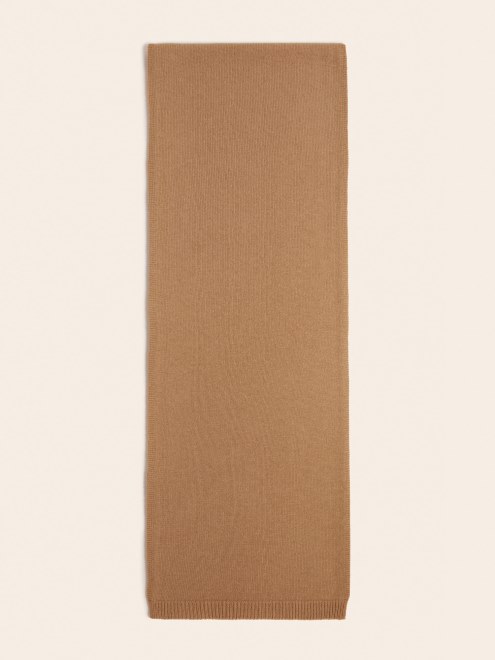 Bufanda De Mezcla De Cachemira Marciano Beige De Guess