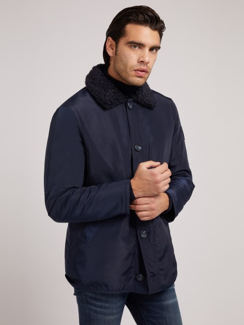 Chaqueta Reversible Guess Azul