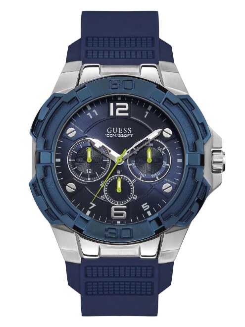 Reloj Deportivo Multifunción Guess Negro