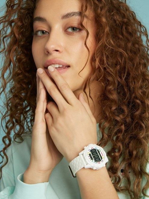 Reloj Digital Adivinar Patrón Multicolor