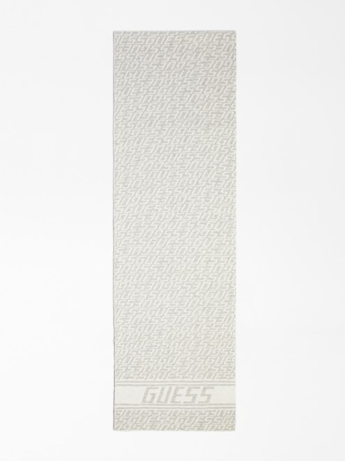 Bufanda Con Logo En Toda La Prenda