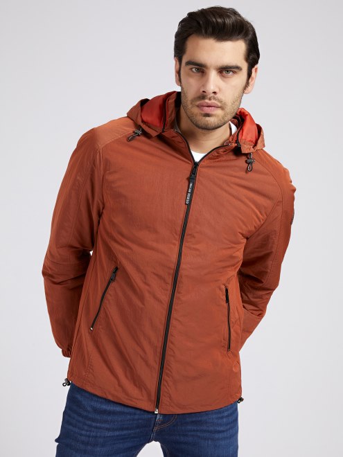 Chaqueta Cortavientos Adivina Naranja