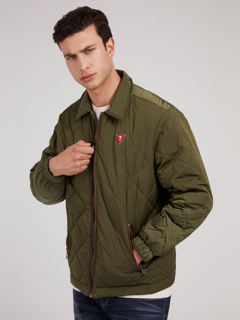 Chaqueta Acolchada Adivina Verde