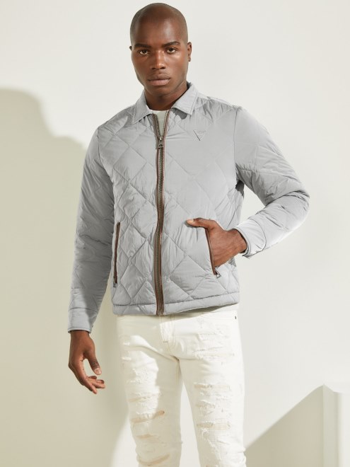 Chaqueta Acolchada Guess Gris