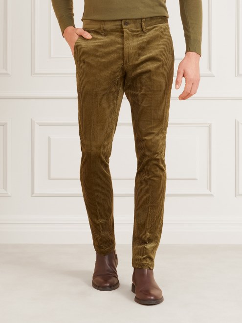 Pantalon De Pana Marciano Verde Guess