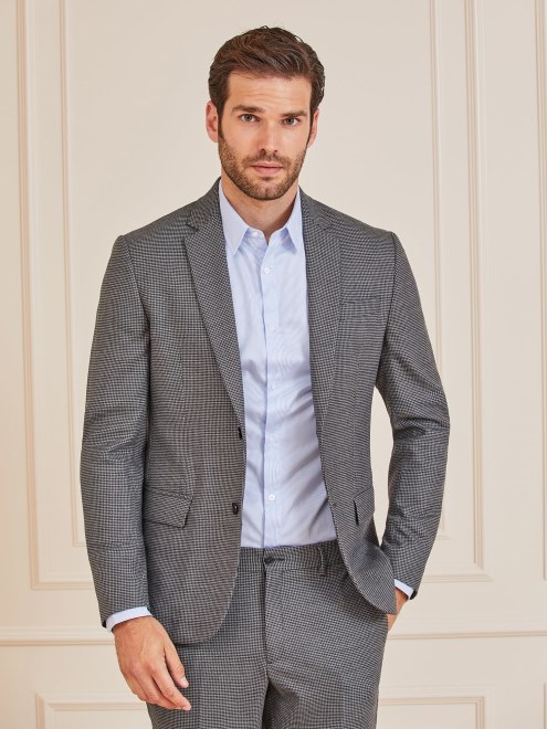 Blazer Mezcla Lana Marciano Guess Negro