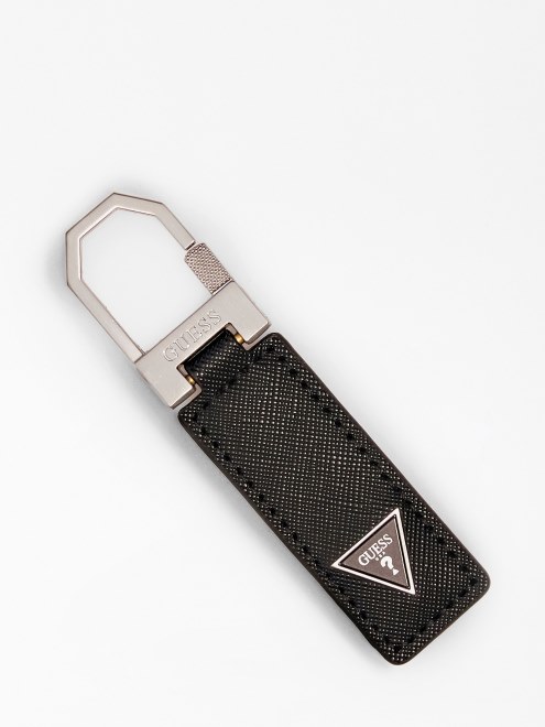 Certosa Saffiano Llavero Adivinar Negro