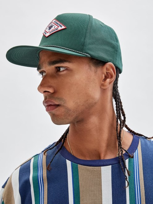 Gorra De Beisbol Con Parche Delantero Verde Adivinar